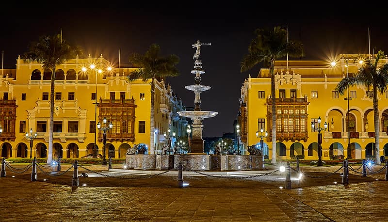 Lima City, main square