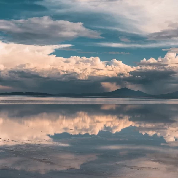 Uyuni Salt Flats landscape during a Luxury Machu Picchu & Uyuni Salt Flats Honeymoon