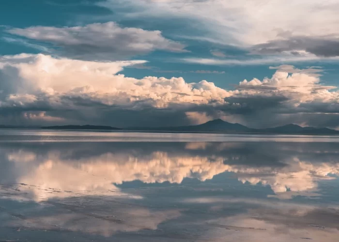 Uyuni Salt Flats landscape during a Luxury Machu Picchu & Uyuni Salt Flats Honeymoon