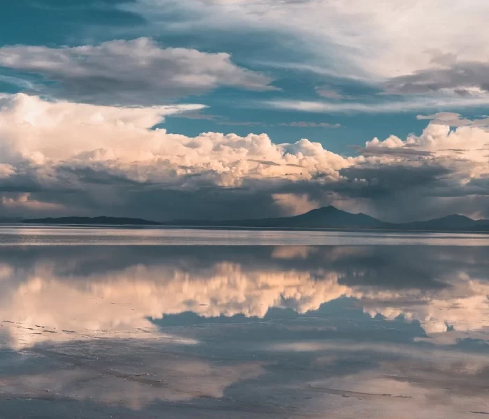 Uyuni Salt Flats landscape during a Luxury Machu Picchu & Uyuni Salt Flats Honeymoon